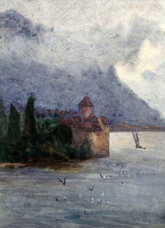 Chateau Chillon on Lake Geneva